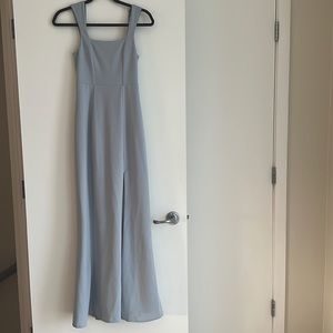 Show Me Your MuMu Paris Gown in Steel Blue